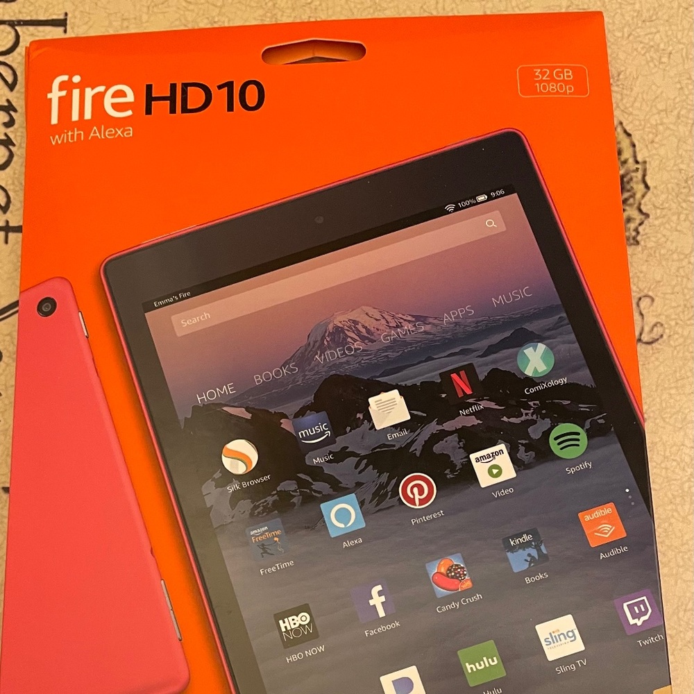 Amazon Fire HD 10 with Alexa / 32 GB / 1080p / Unopened box/NWOT